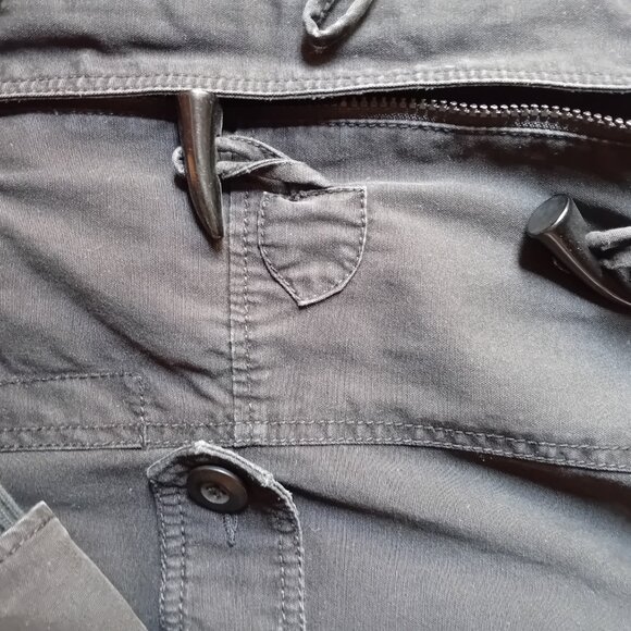 Reitmans Light Fall Toggle Zip-Up Hooded Jacket - Picture 7 of 10